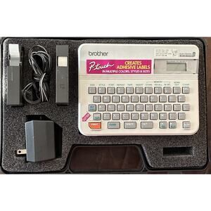 Vintage Brother P Touch Model PT-10 Electronic Labeling System